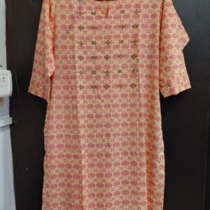 an orange kurti